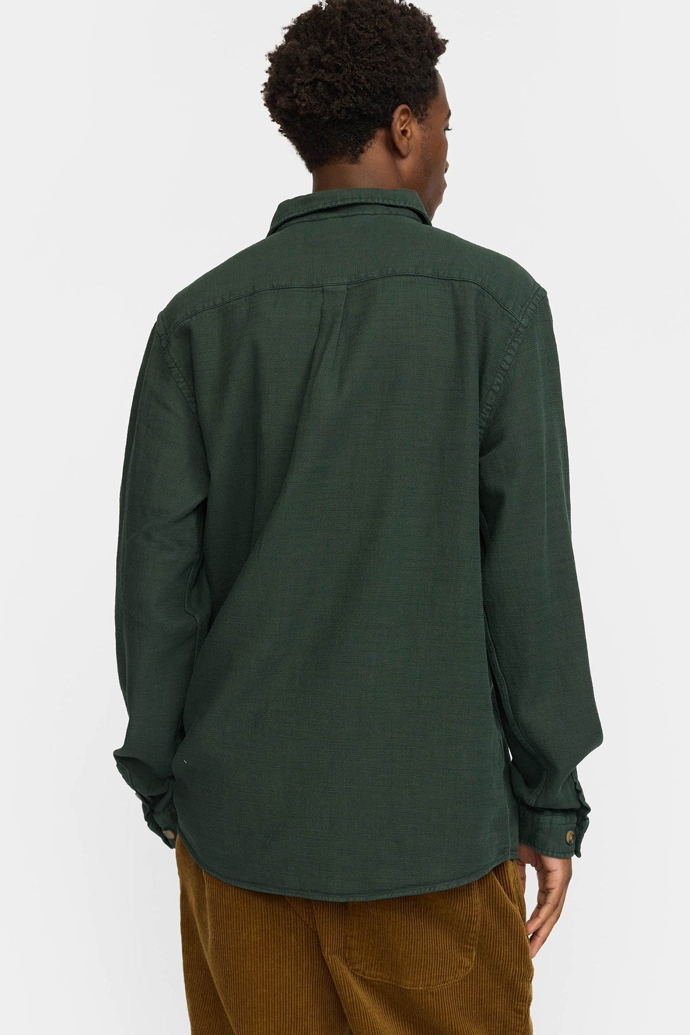 REVOLUTION - 3997 Casual Overshirt - Darkgreen - BACKYARD