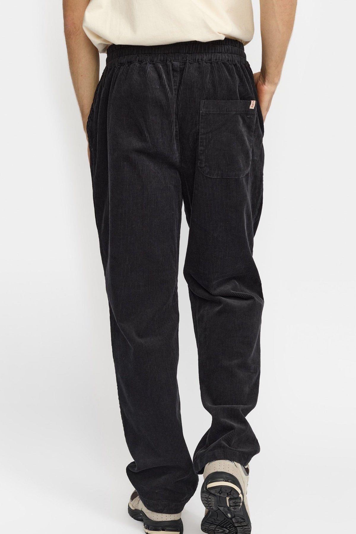REVOLUTION-5874 Casual Trousers-Darkgrey-BACKYARD