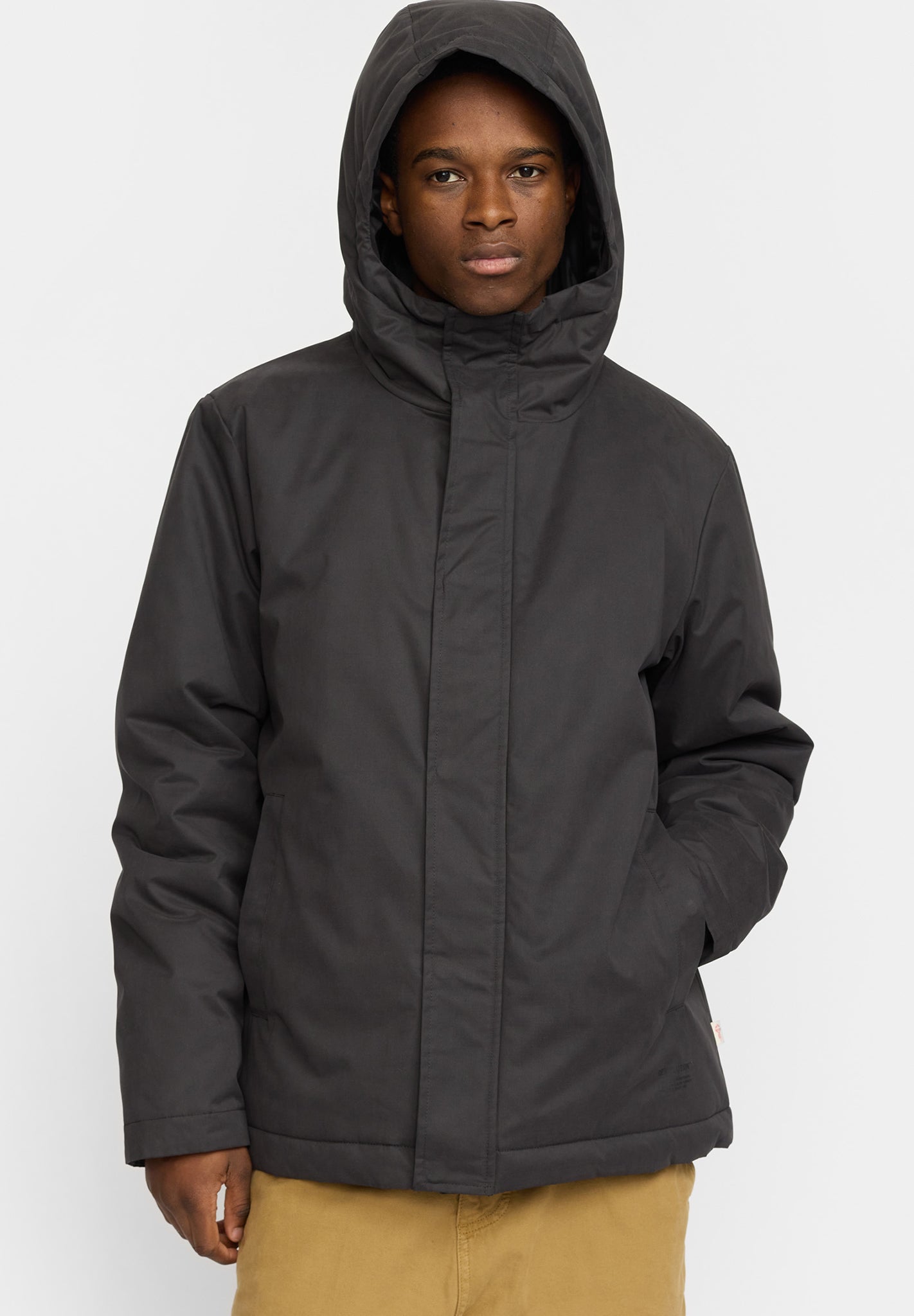REVOLUTION - 7851 Padded City Jacket - Black - BACKYARD