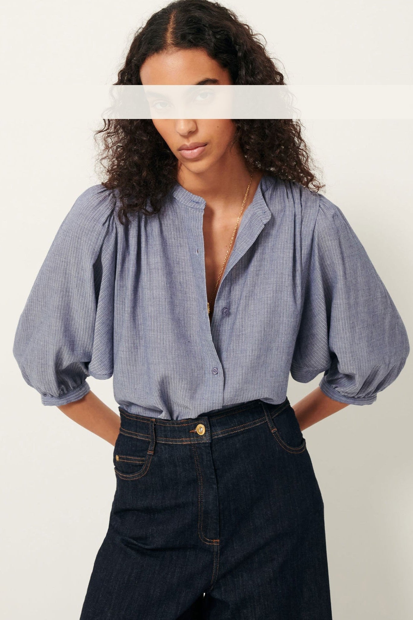 SESSUN - A View - Chambray Blue - BACKYARD