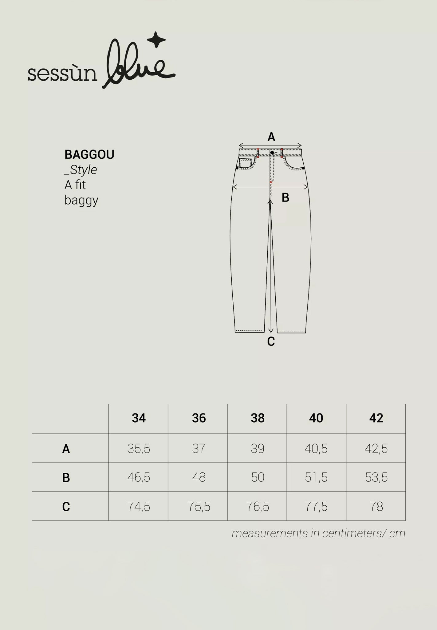 SESSUN - Baggou - Astral Blue - BACKYARD