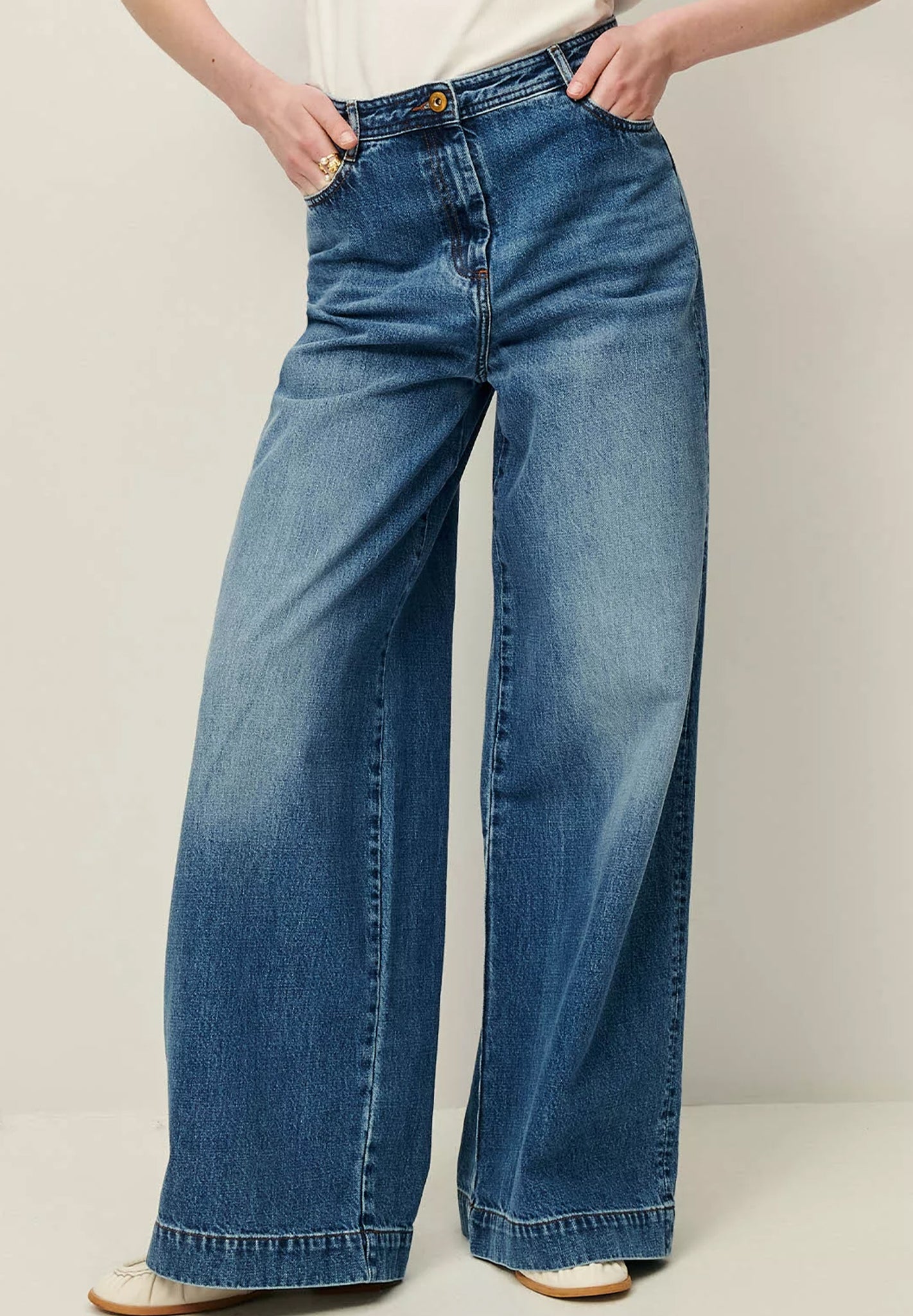 SESSUN - Captain Denim - Vintage Blue - BACKYARD