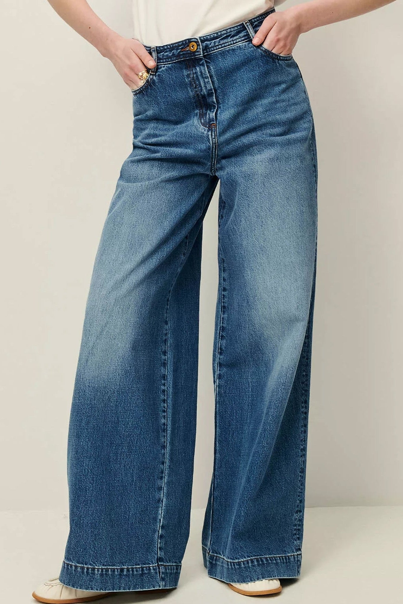 SESSUN - Captain Denim - Vintage Blue - BACKYARD