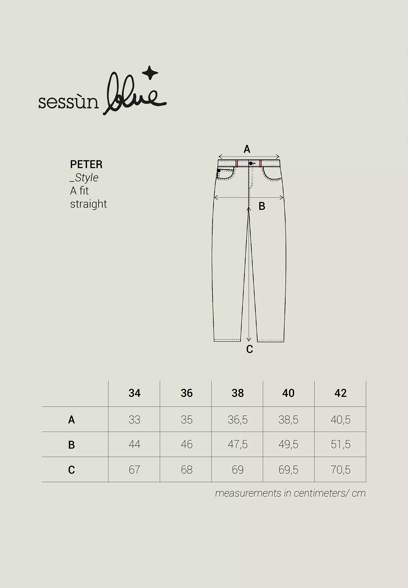 SESSUN - Peter - Original Blue - BACKYARD