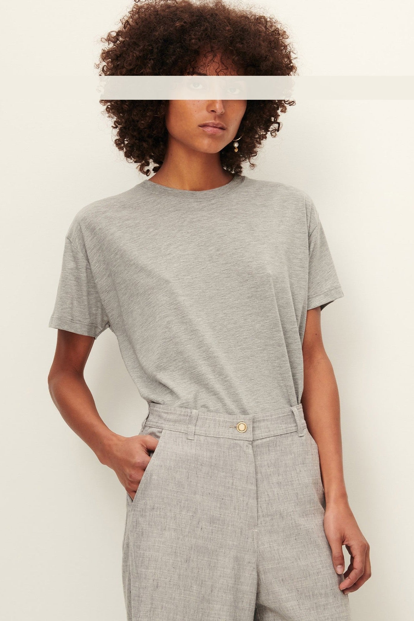 SESSUN - Too Tee - Mid Grey - BACKYARD