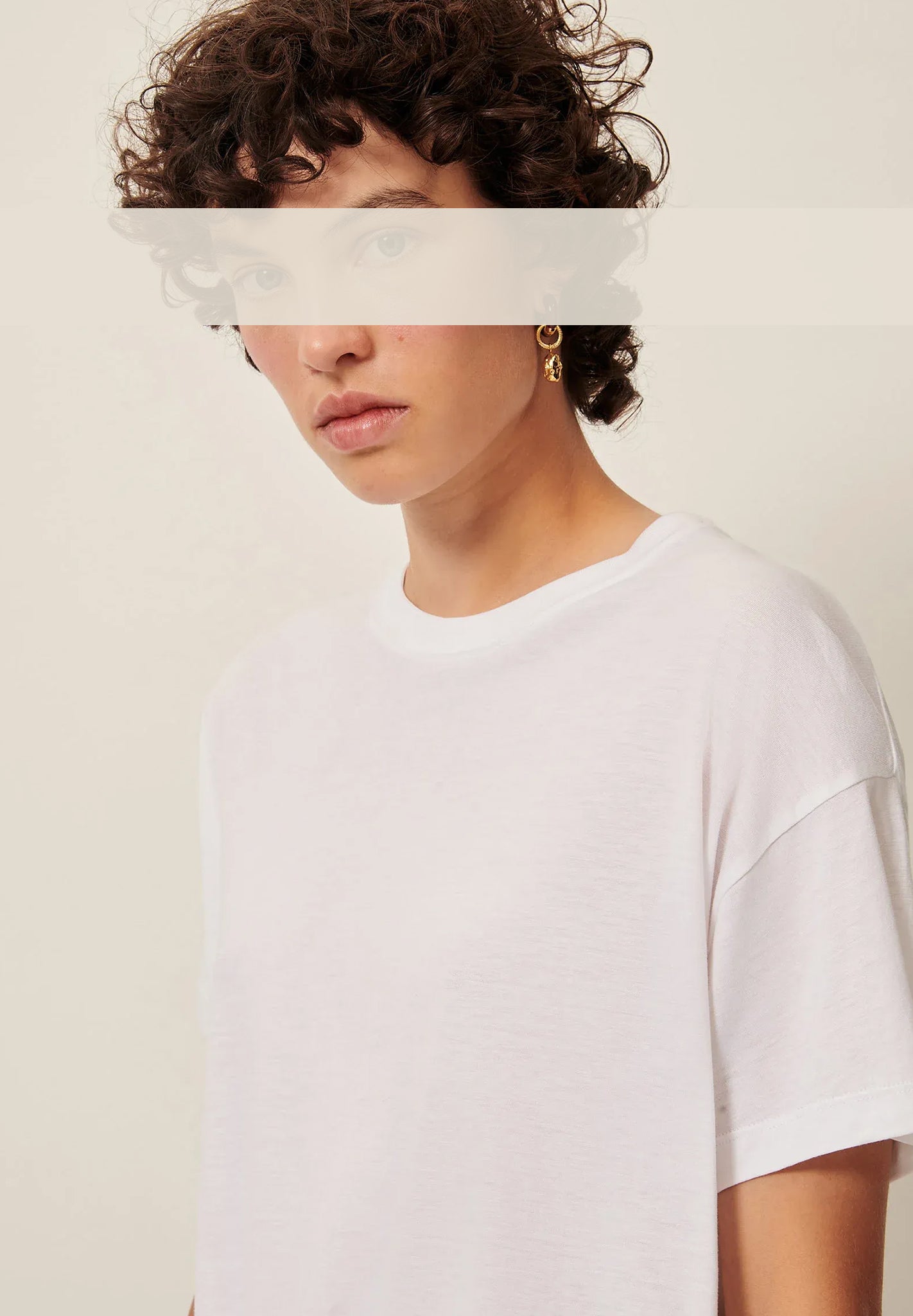 SESSUN - Too Tee - Optical White - BACKYARD