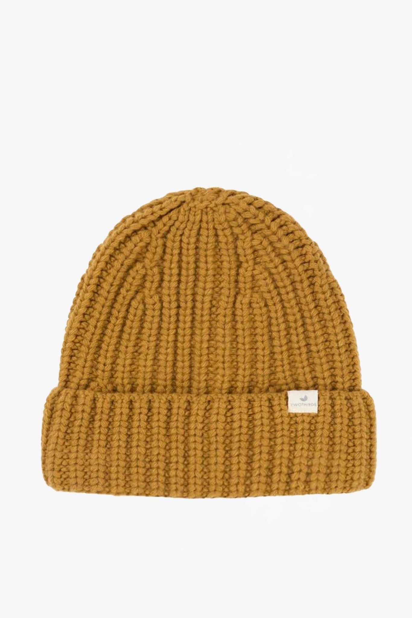 TWOTHIRDS - Ribbed Beanie - Mustard - BACKYARD