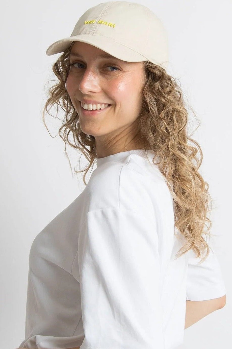 VIVI MARI-Cap Solid-Sand Yellow-BACKYARD