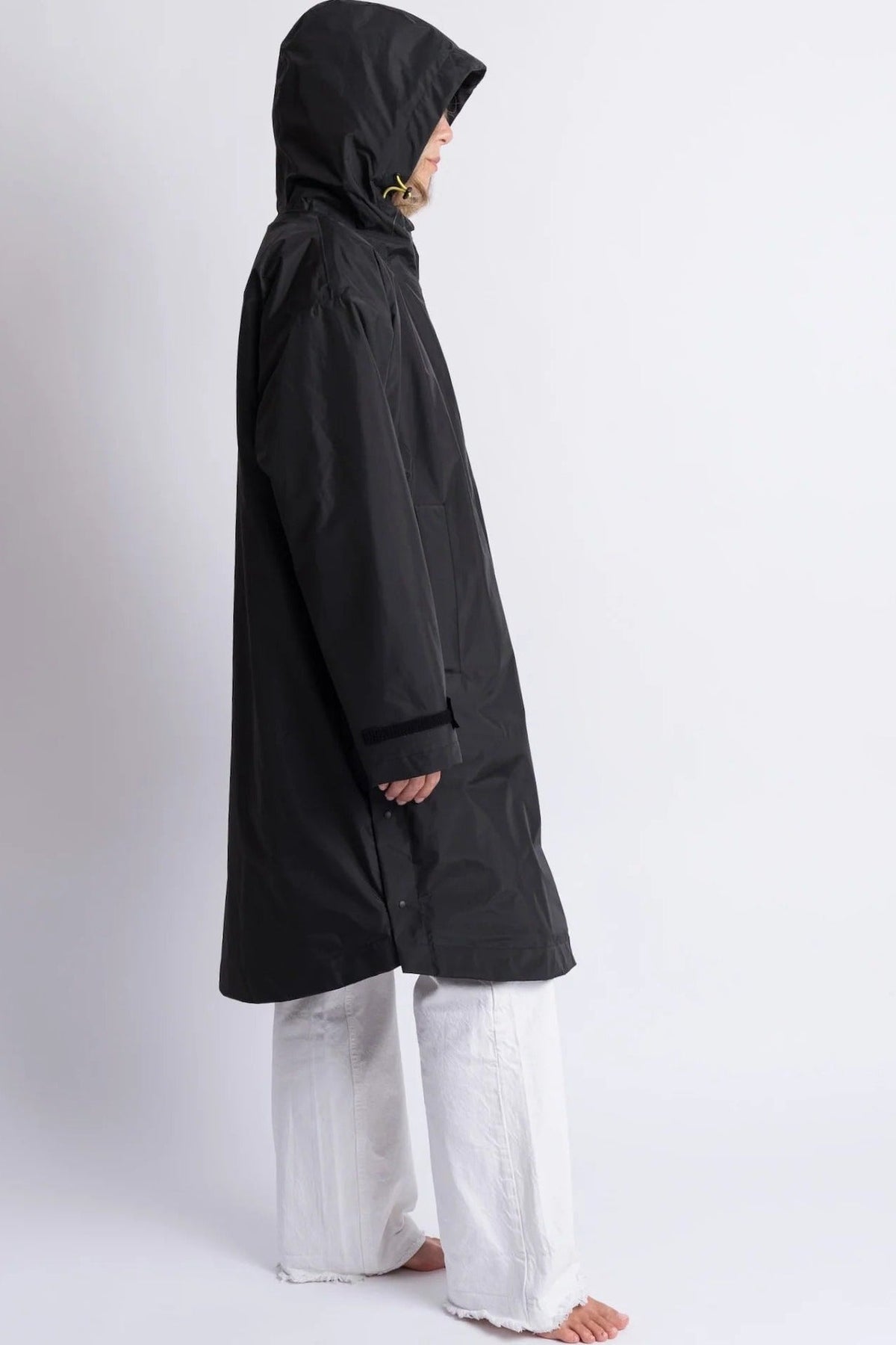 VIVI MARI-Rain Parka-Black Black-BACKYARD