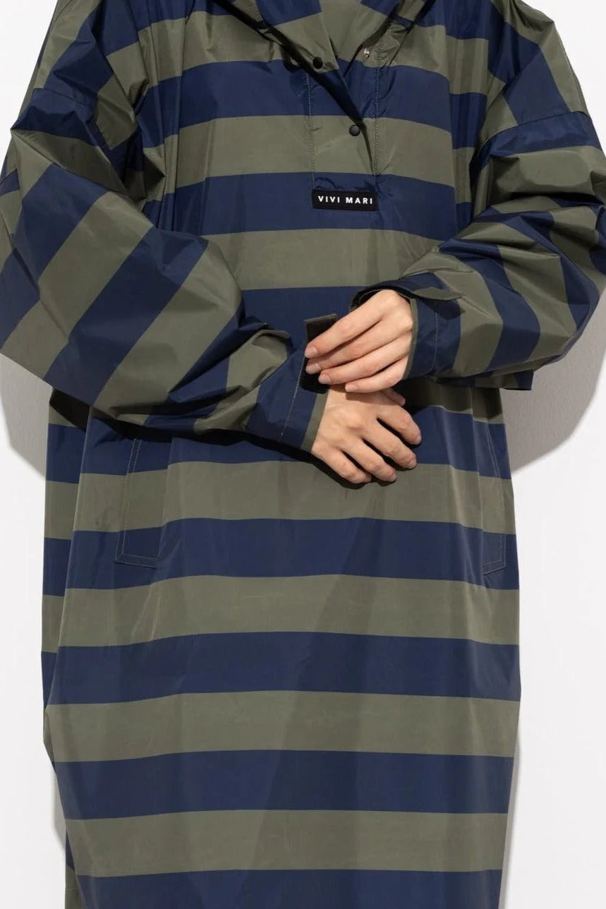 Raincoat Bold Stripes
