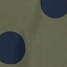 VIVI MARI-Raincoat Dots-Olive Navy-BACKYARD