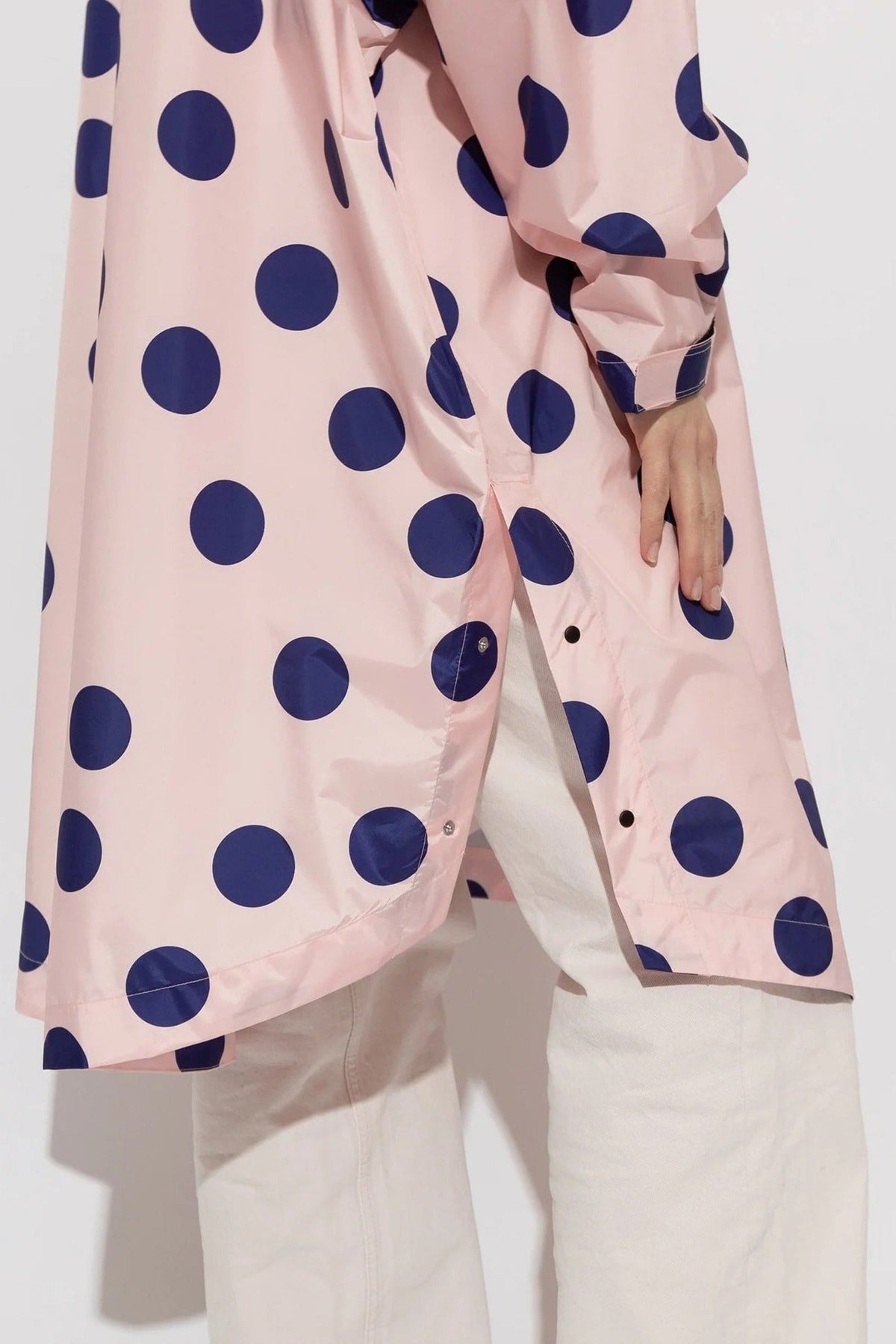 VIVI MARI-Raincoat Dots-Powder Blue-BACKYARD