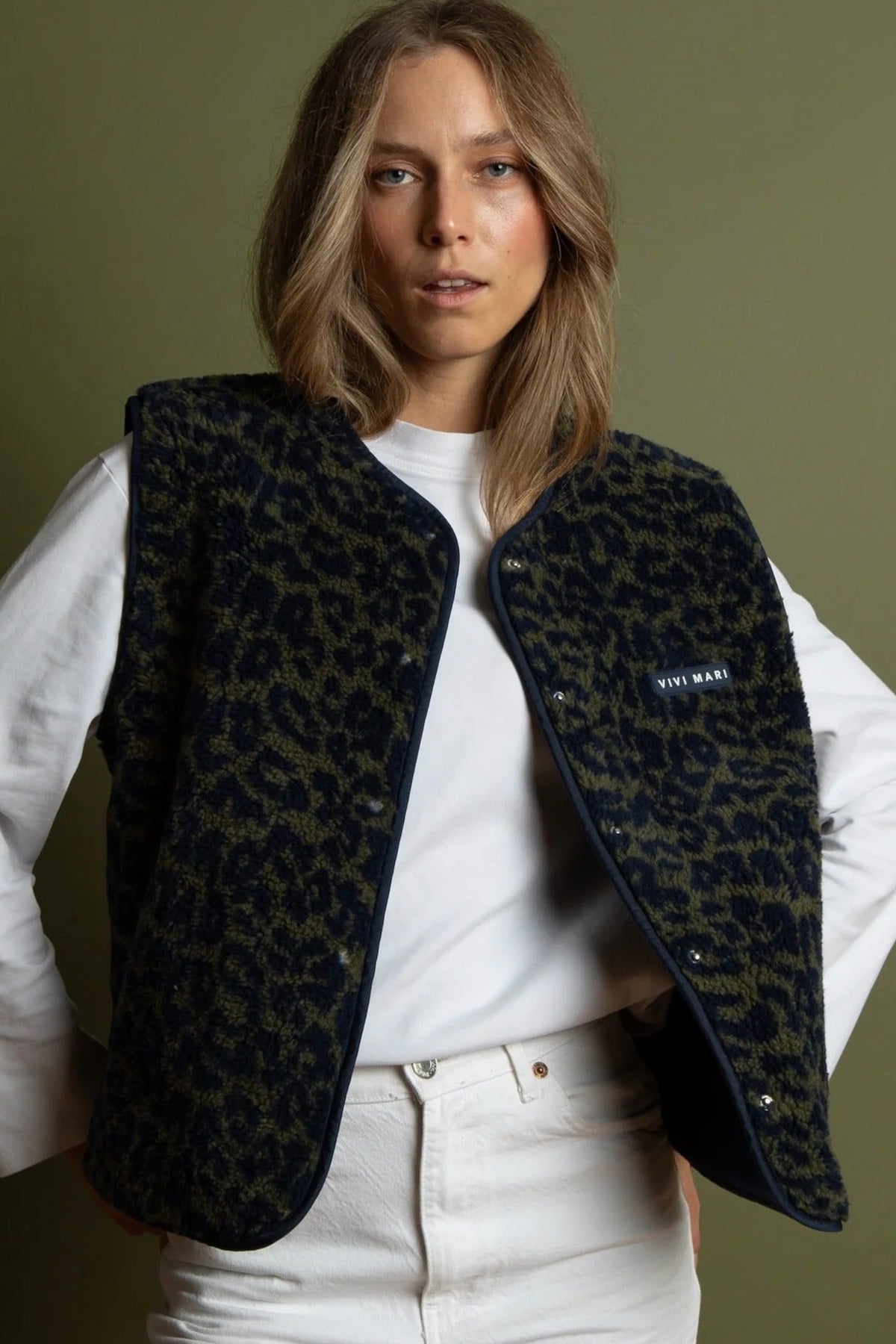 Teddy Fleece Vest