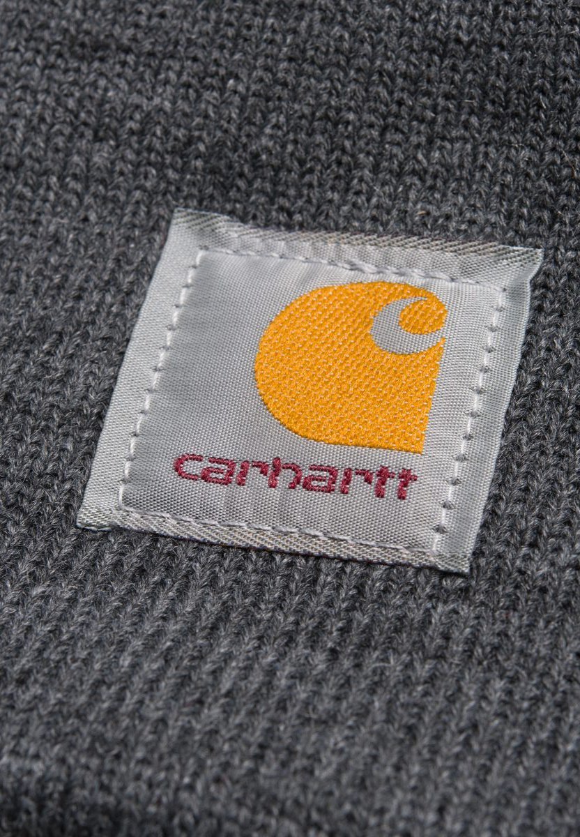 CARHARTT WIP - Acrylic Watch Hat - Dark Grey Heather - BACKYARD