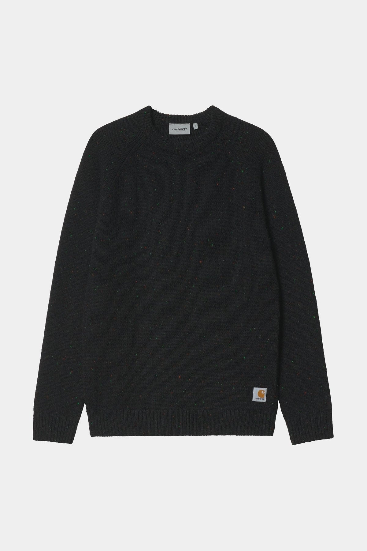CARHARTT WIP - Anglistic Sweater - Speckled Black - BACKYARD