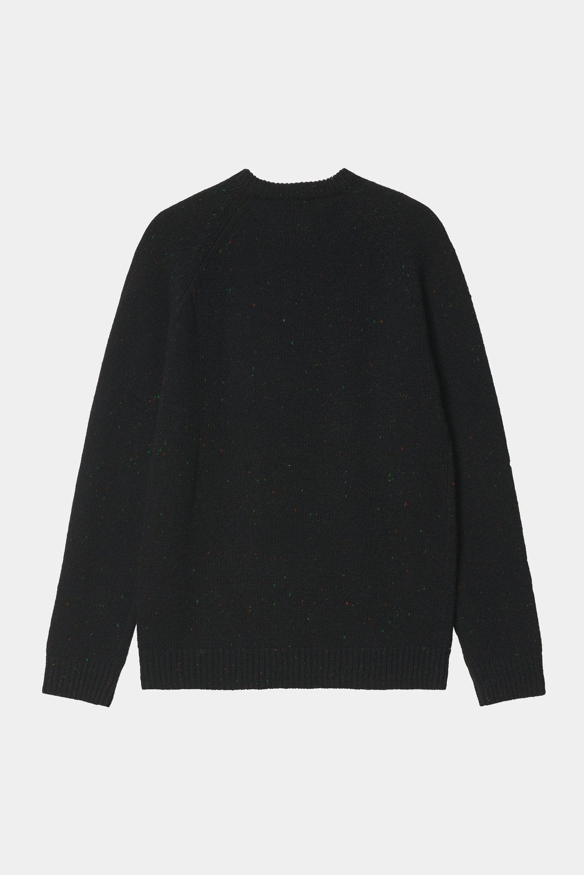CARHARTT WIP - Anglistic Sweater - Speckled Black - BACKYARD