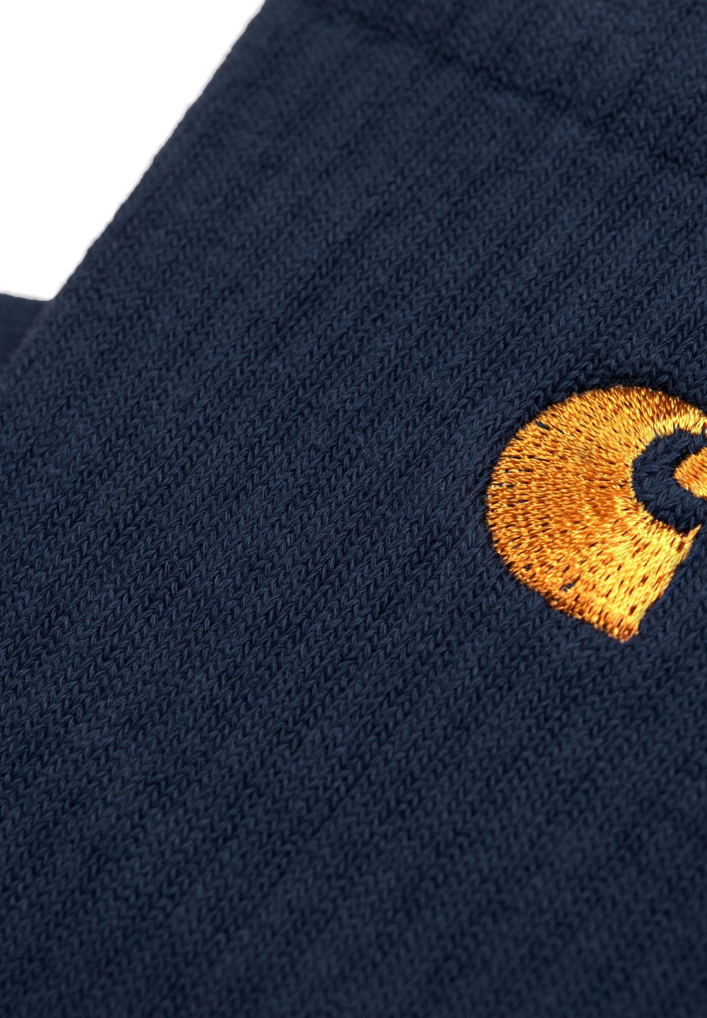 CARHARTT WIP - Chase Socks - Dark Navy Gold - BACKYARD