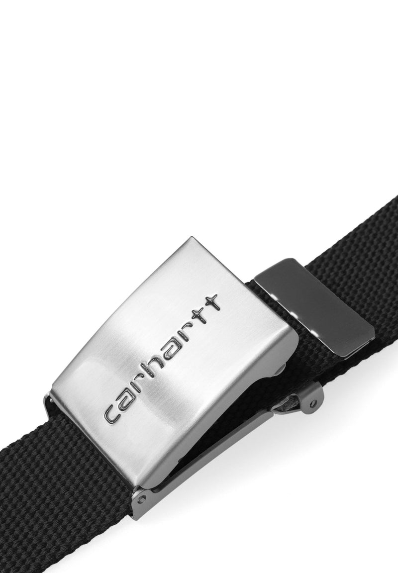 CARHARTT WIP-Clip Belt Chrome - BACKYARD