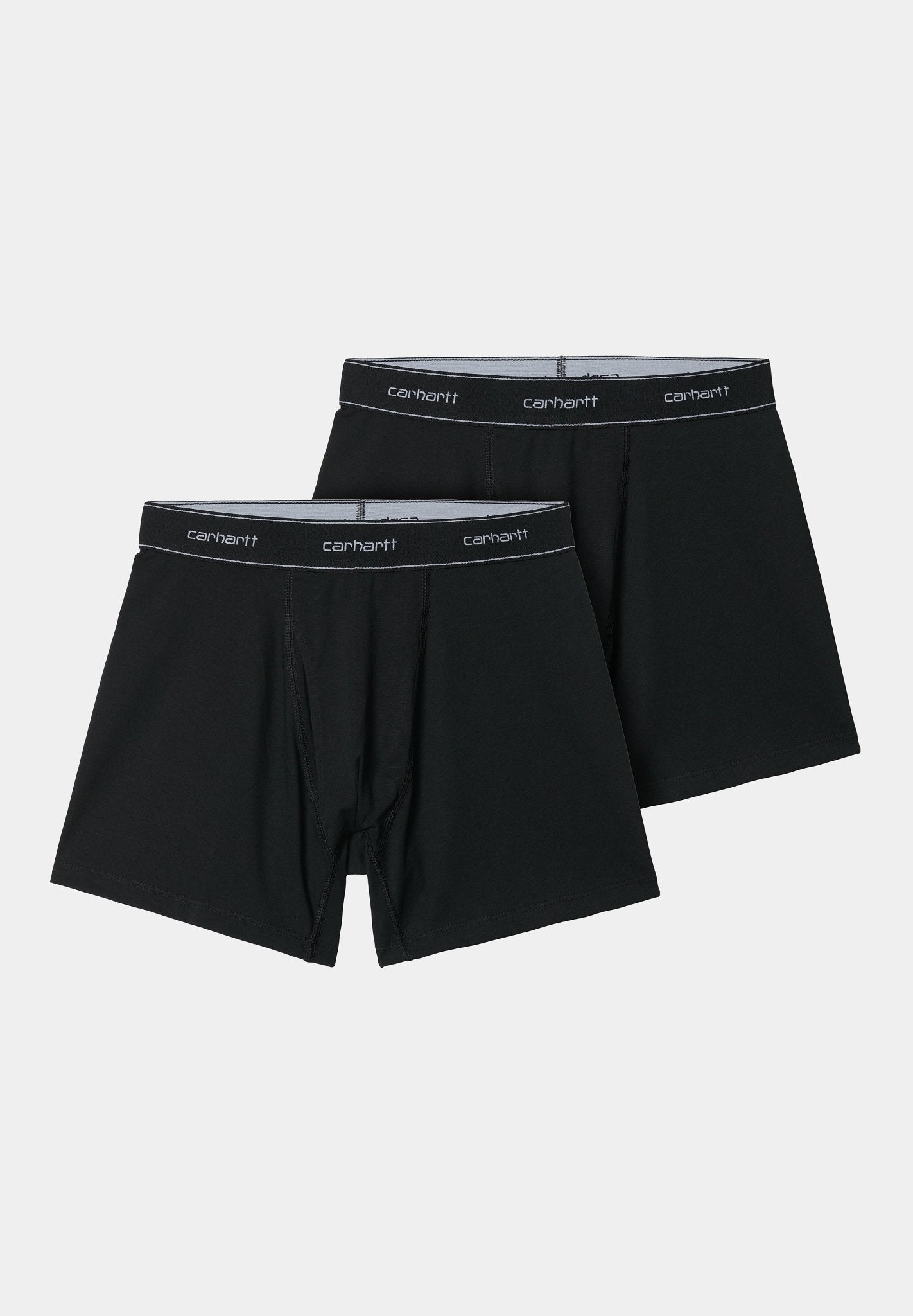 CARHARTT WIP - Cotton Trunks 2 - Pack - Black + Black - BACKYARD