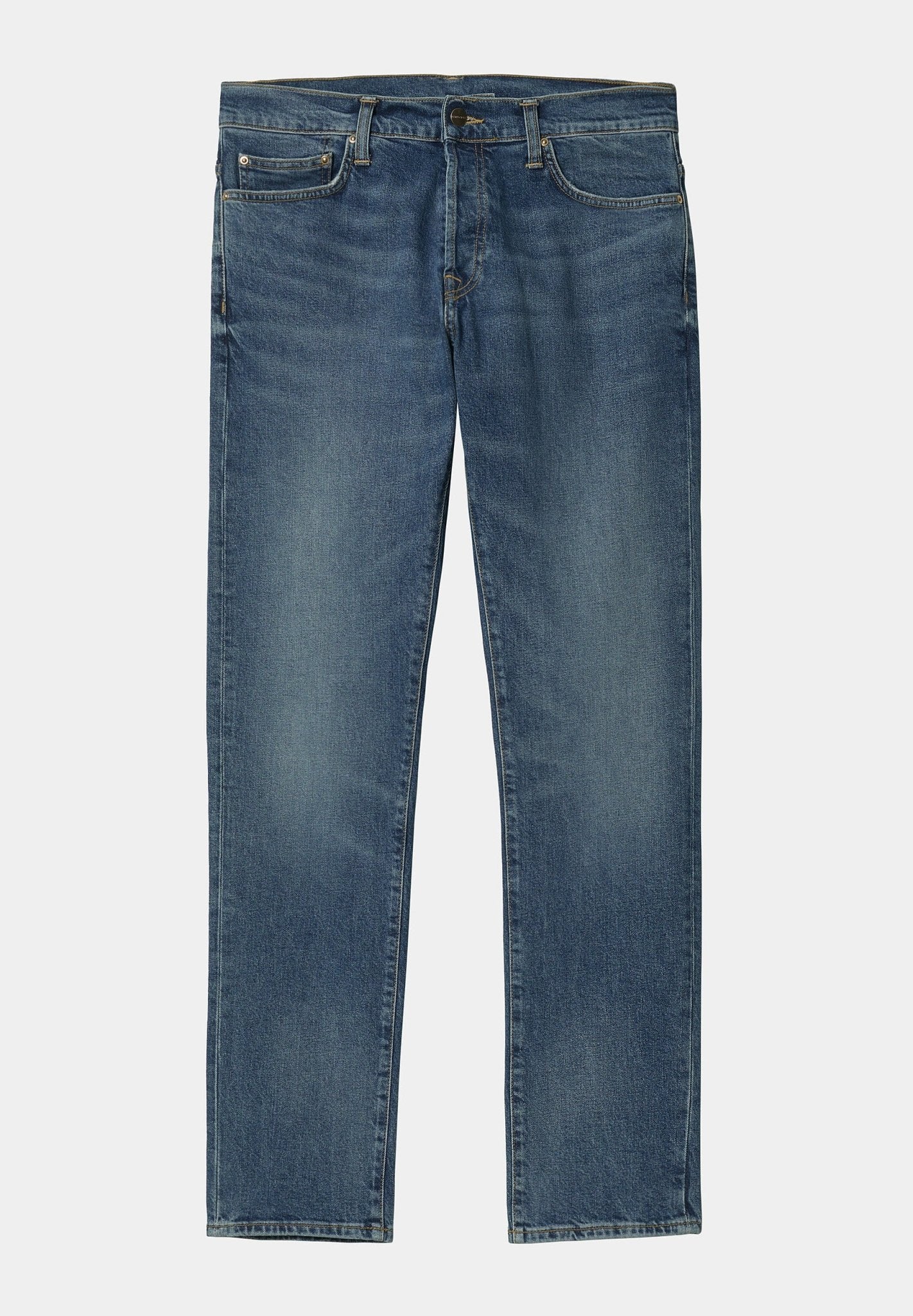 CARHARTT WIP - Klondike Pant - Blue Mid Used Wash - BACKYARD