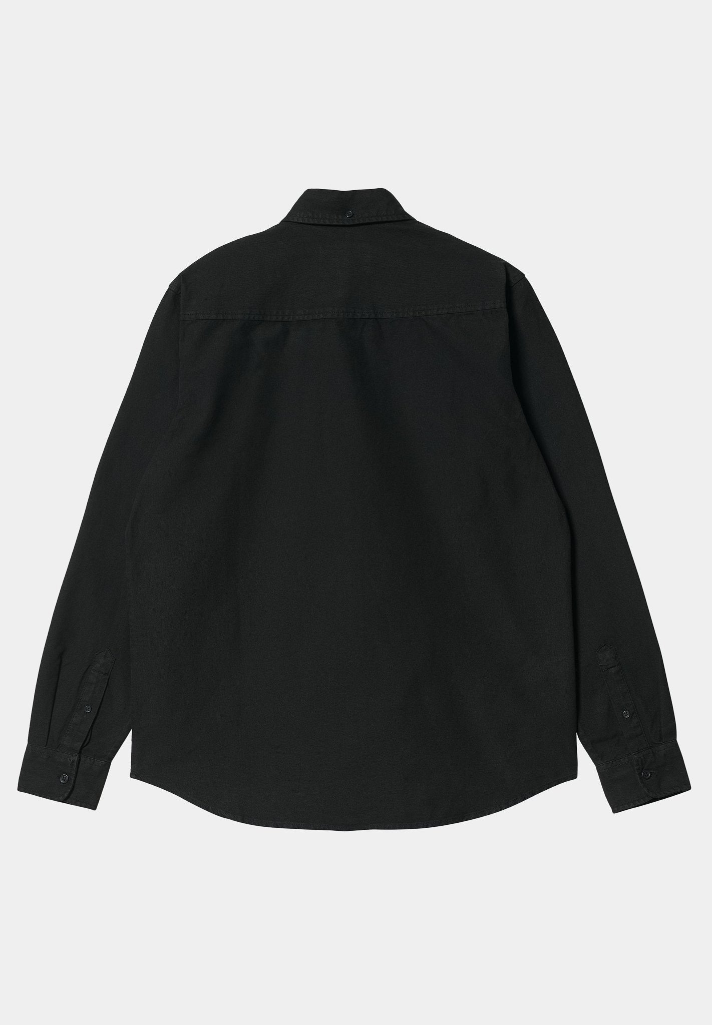 CARHARTT WIP - L/S Bolton Shirt - Black - BACKYARD