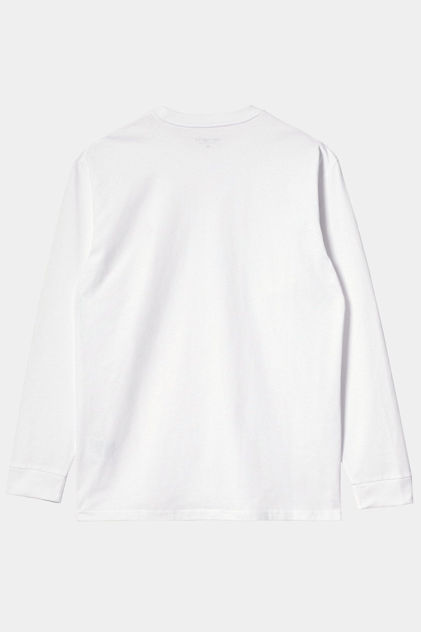 CARHARTT WIP - L/S Chase T-Shirt - White Gold - BACKYARD