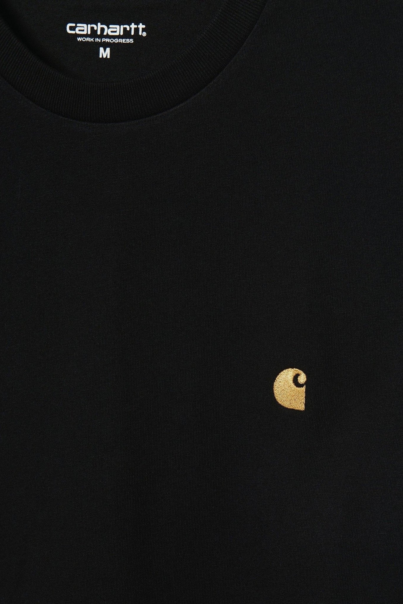 CARHARTT WIP - L/S Chase T-Shirt - Black Gold - BACKYARD