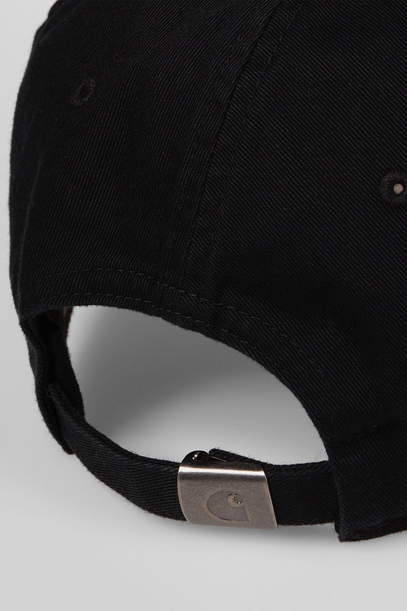 CARHARTT WIP - Madison Logo Cap - Black White - BACKYARD