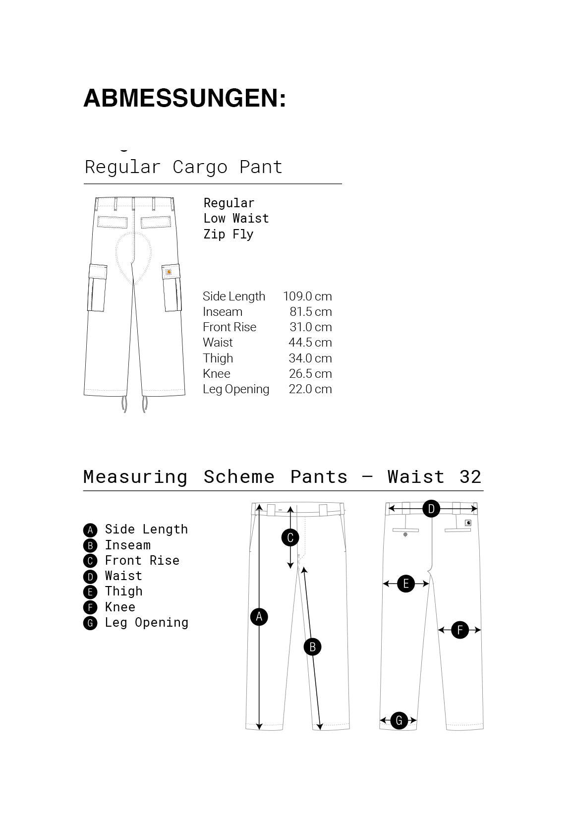 CARHARTT WIP-Regular Cargo Pant - BACKYARD
