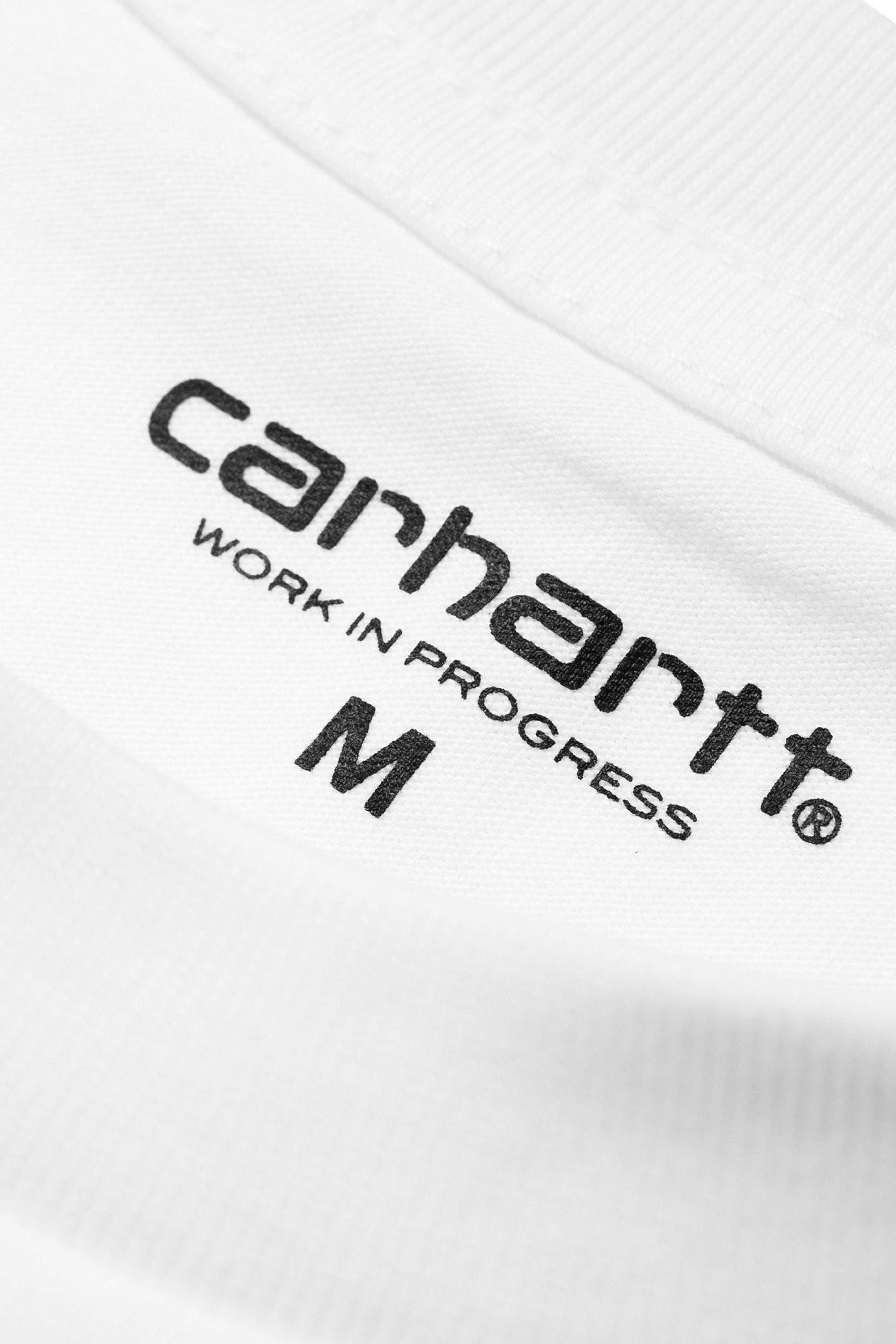 CARHARTT WIP - S/S Pocket T-Shirt - White - BACKYARD