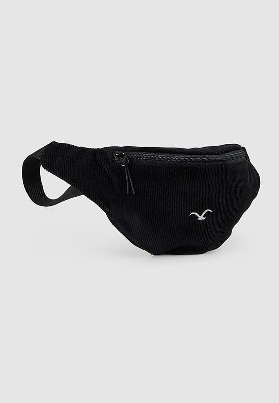CLEPTOMANICX - Healer Cord Hipbag - Black - BACKYARD