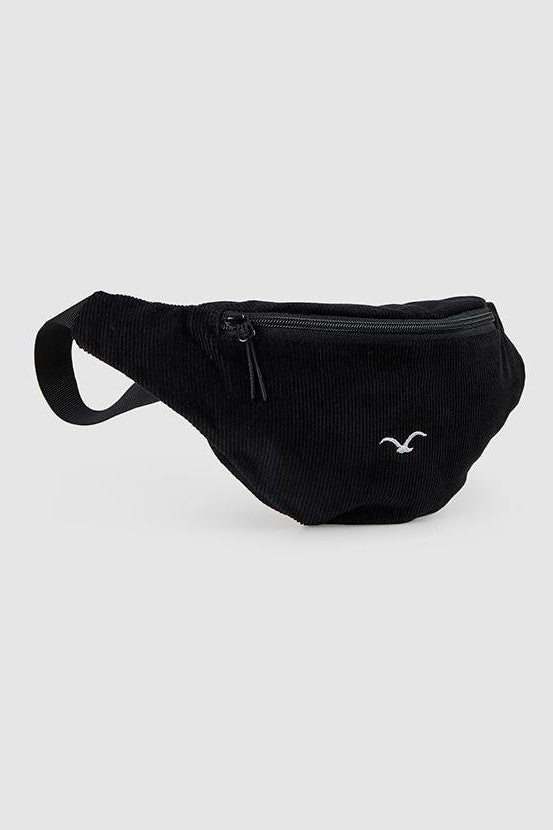 CLEPTOMANICX - Healer Cord Hipbag - Black - BACKYARD