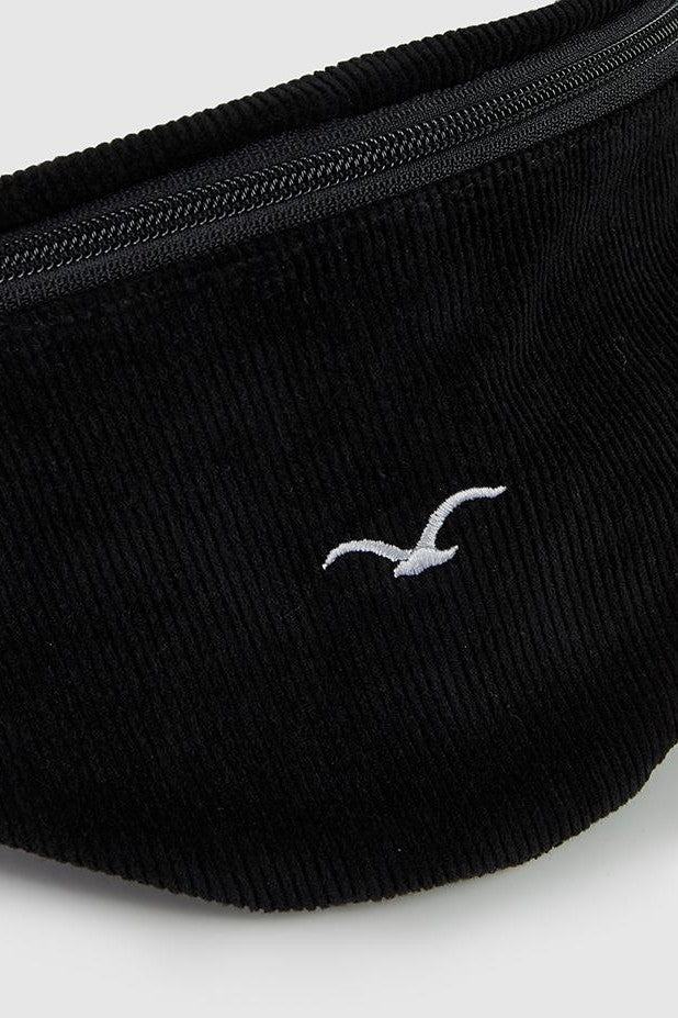 CLEPTOMANICX - Healer Cord Hipbag - Black - BACKYARD