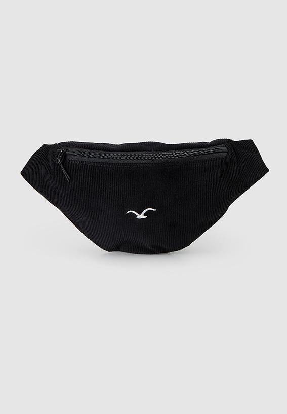 CLEPTOMANICX - Healer Cord Hipbag - Black - BACKYARD