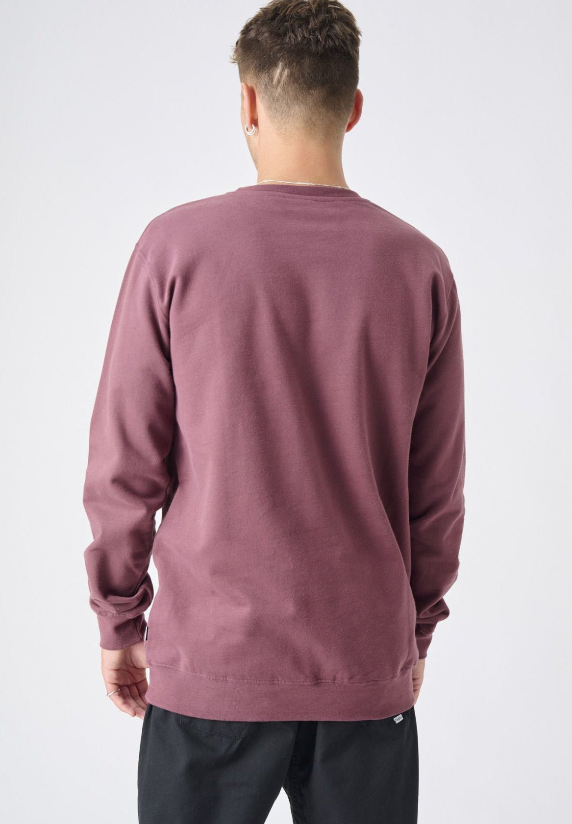 CLEPTOMANICX - Ligull Crewneck - Decadent Chocolate - BACKYARD