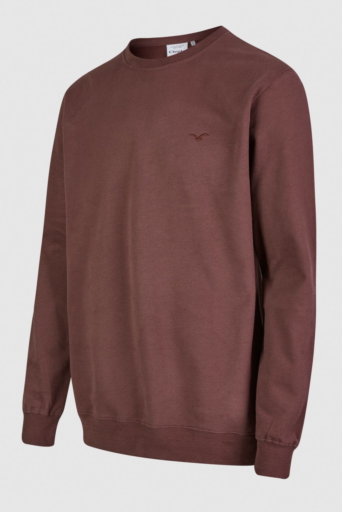 CLEPTOMANICX - Ligull Crewneck - Decadent Chocolate - BACKYARD