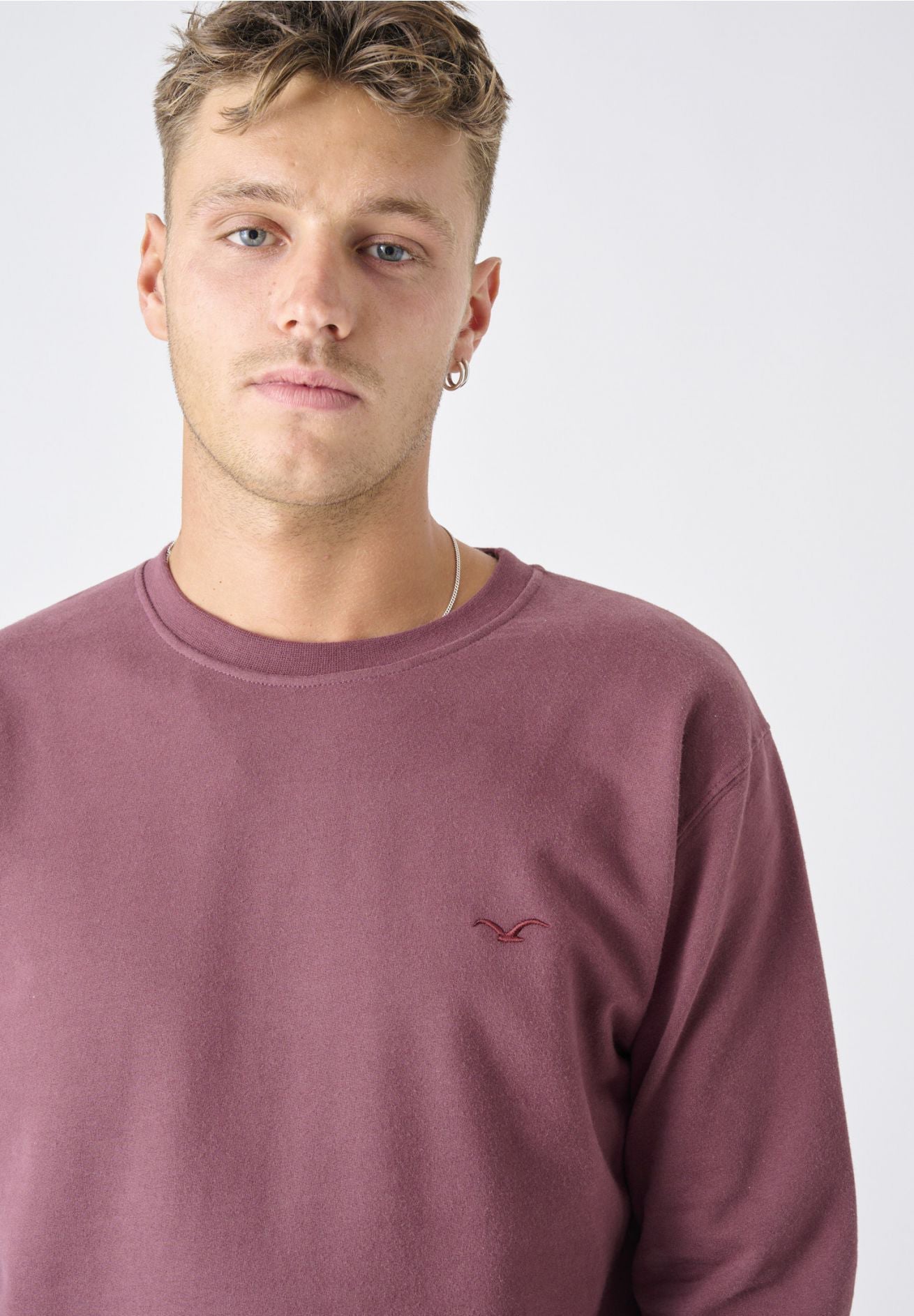 CLEPTOMANICX - Ligull Crewneck - Decadent Chocolate - BACKYARD