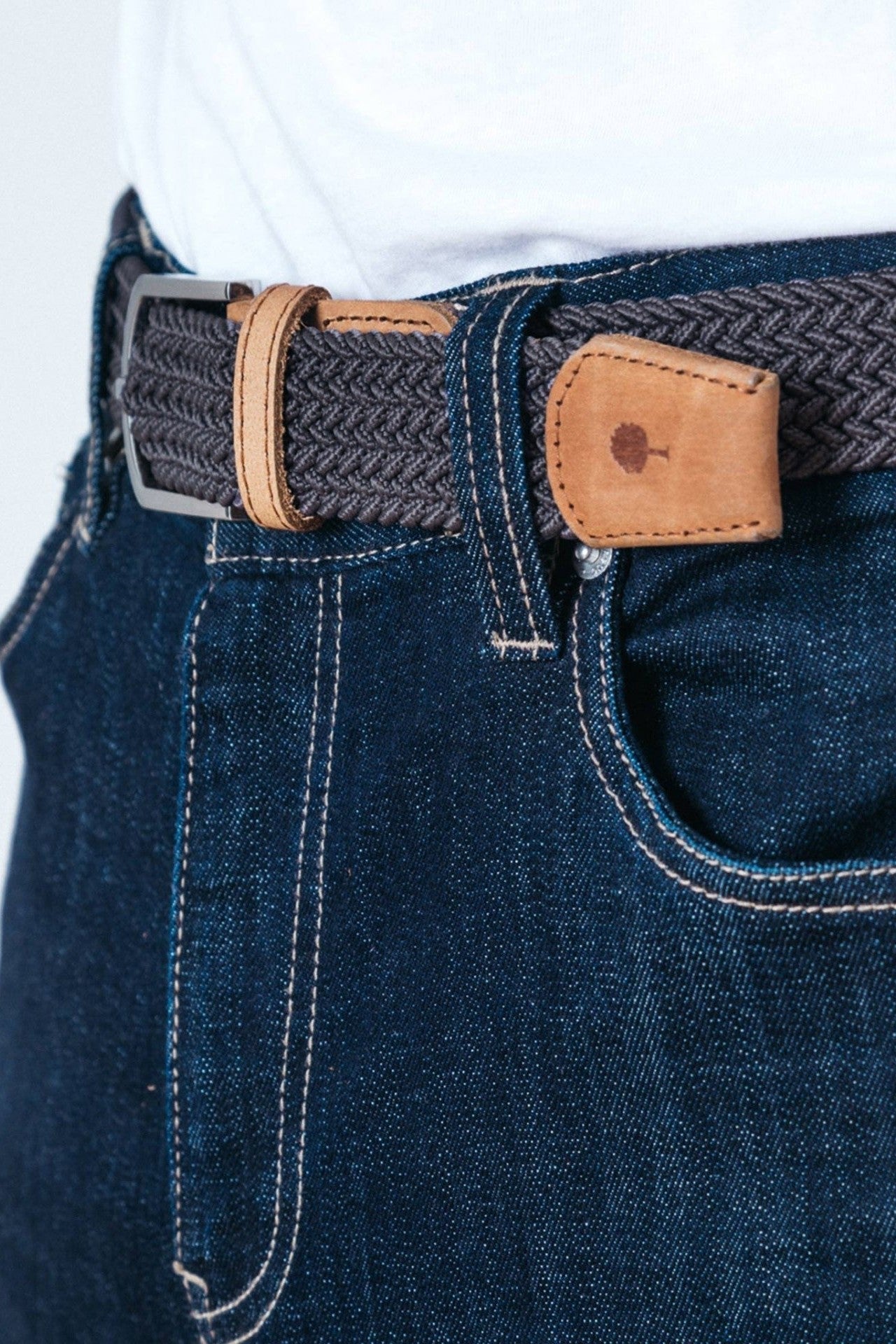 FAGUO - Belt Nylon Solid - Grey 00 - BACKYARD