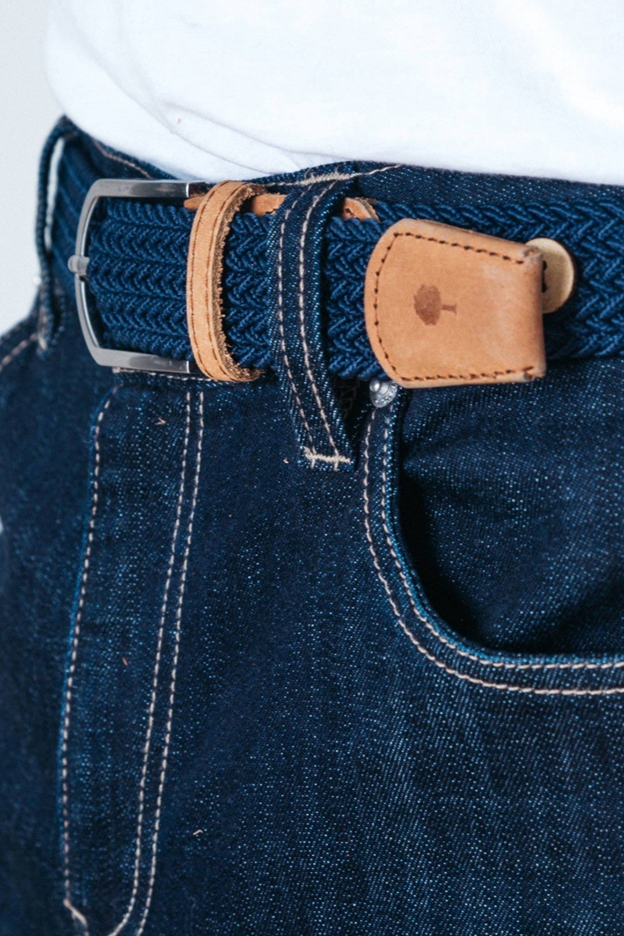 FAGUO - Belt Nylon Solid - Navy 00 - BACKYARD