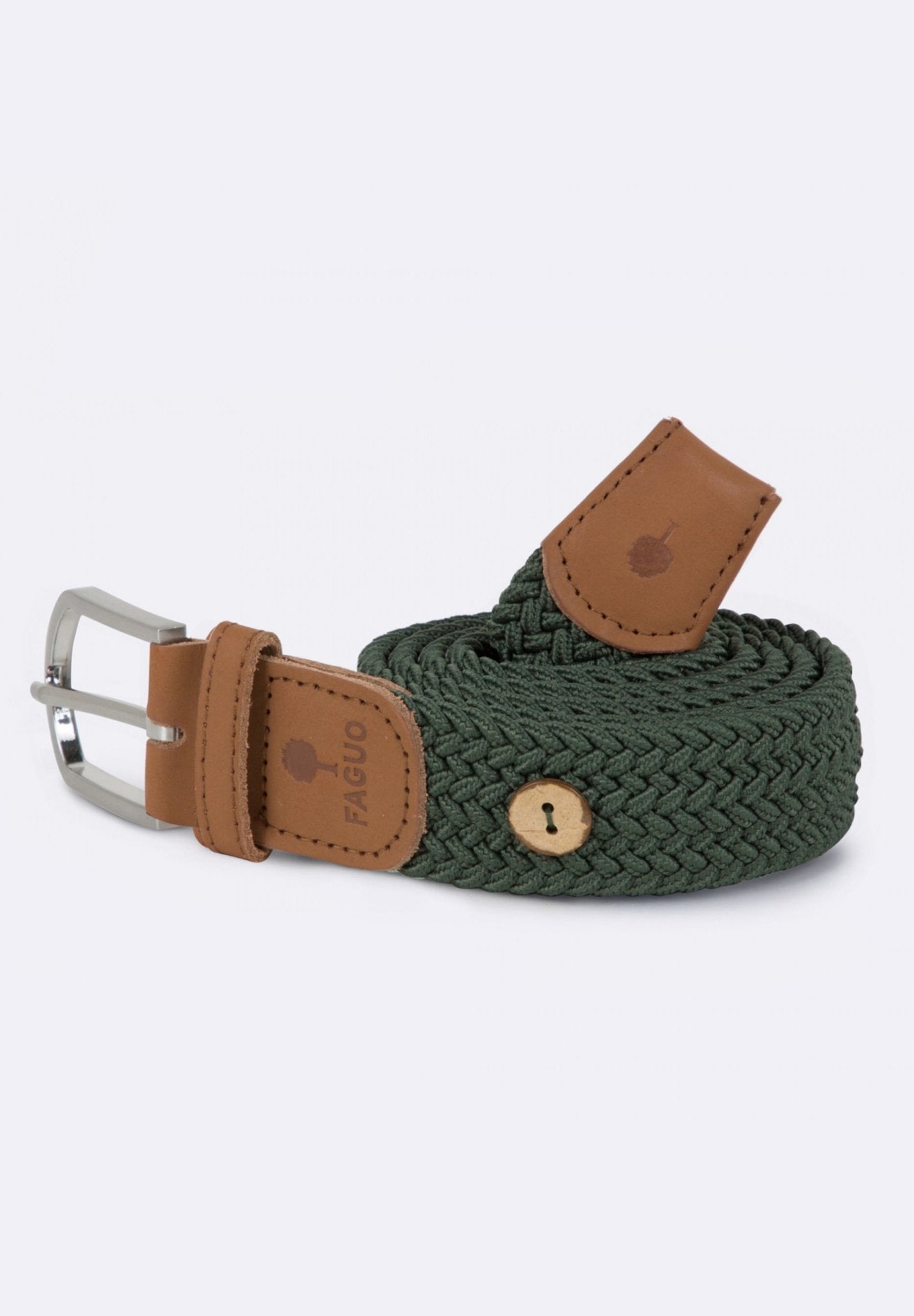 FAGUO - Belt Syn Woven - Khaki - BACKYARD