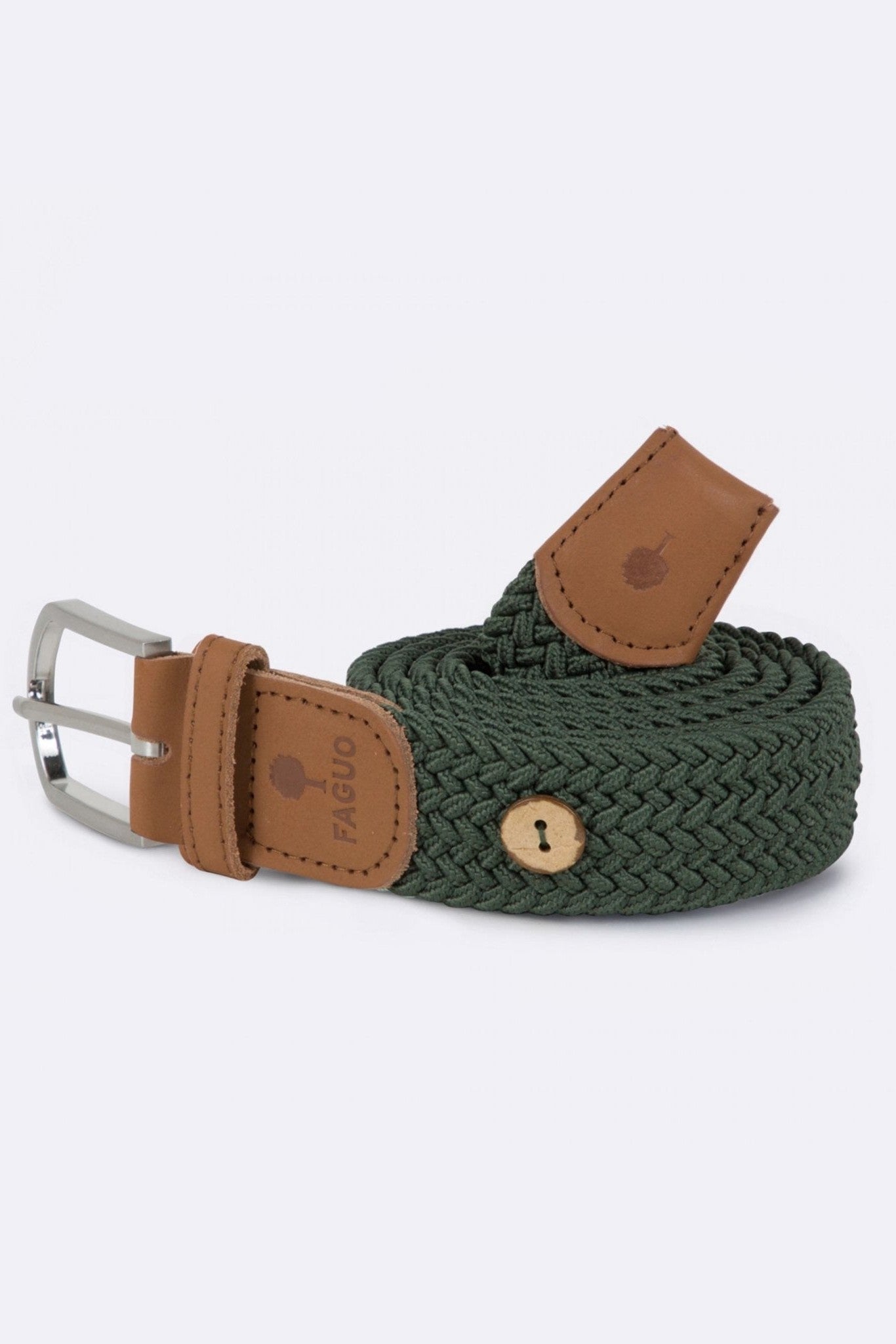 FAGUO - Belt Syn Woven - Khaki - BACKYARD