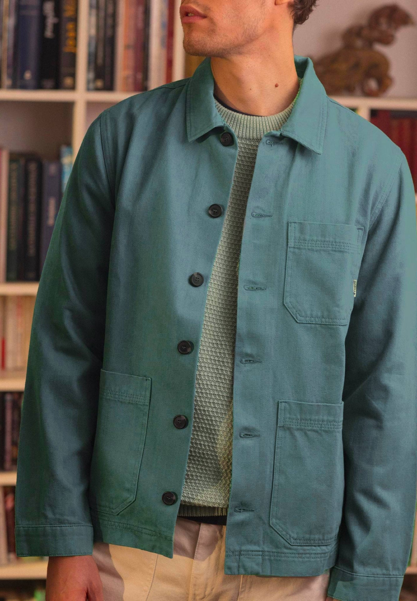 FAGUO - Lorge Outerwear Woven - Blue 76 - BACKYARD