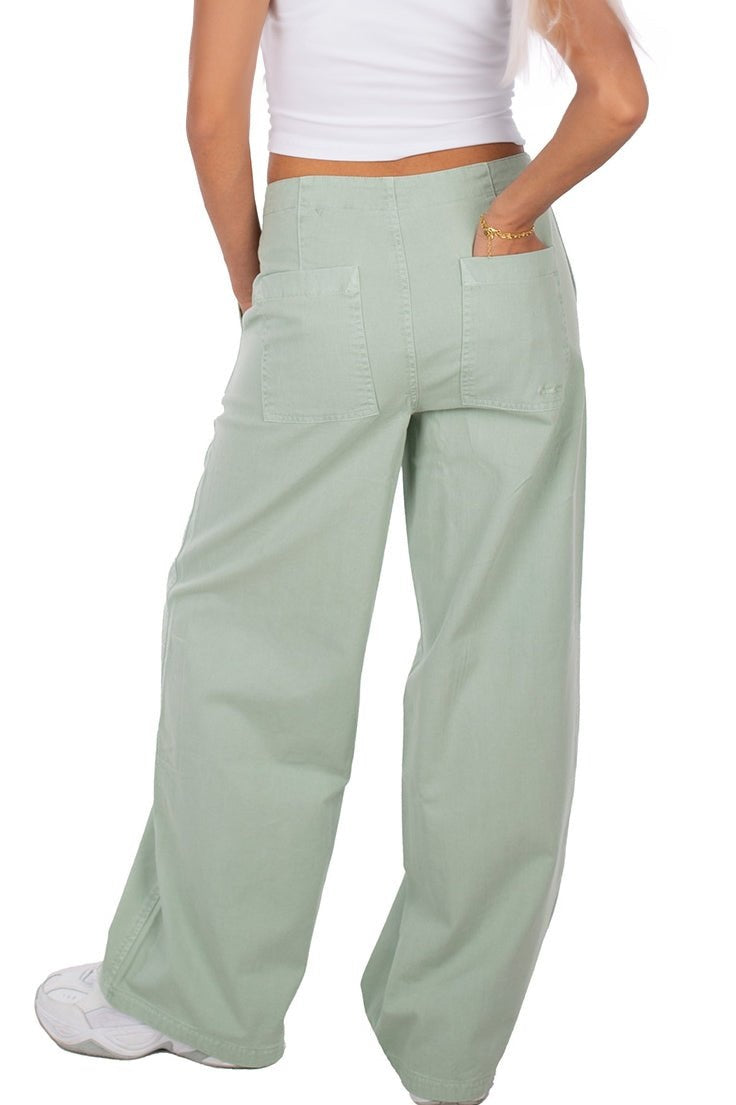 IRIEDAILY - Isie Pant - Light Sage - BACKYARD