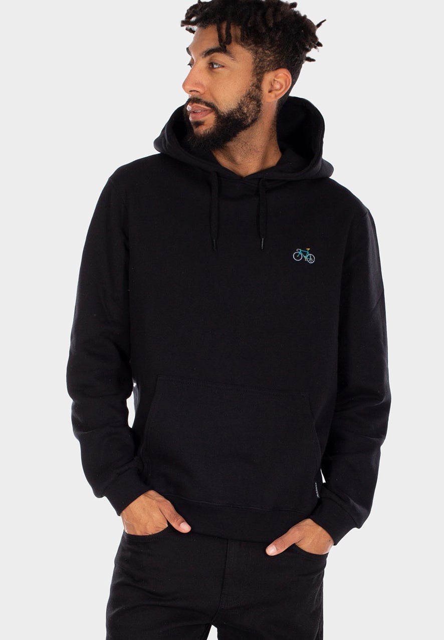 IRIEDAILY - Peaceride Hoodie - Black - BACKYARD