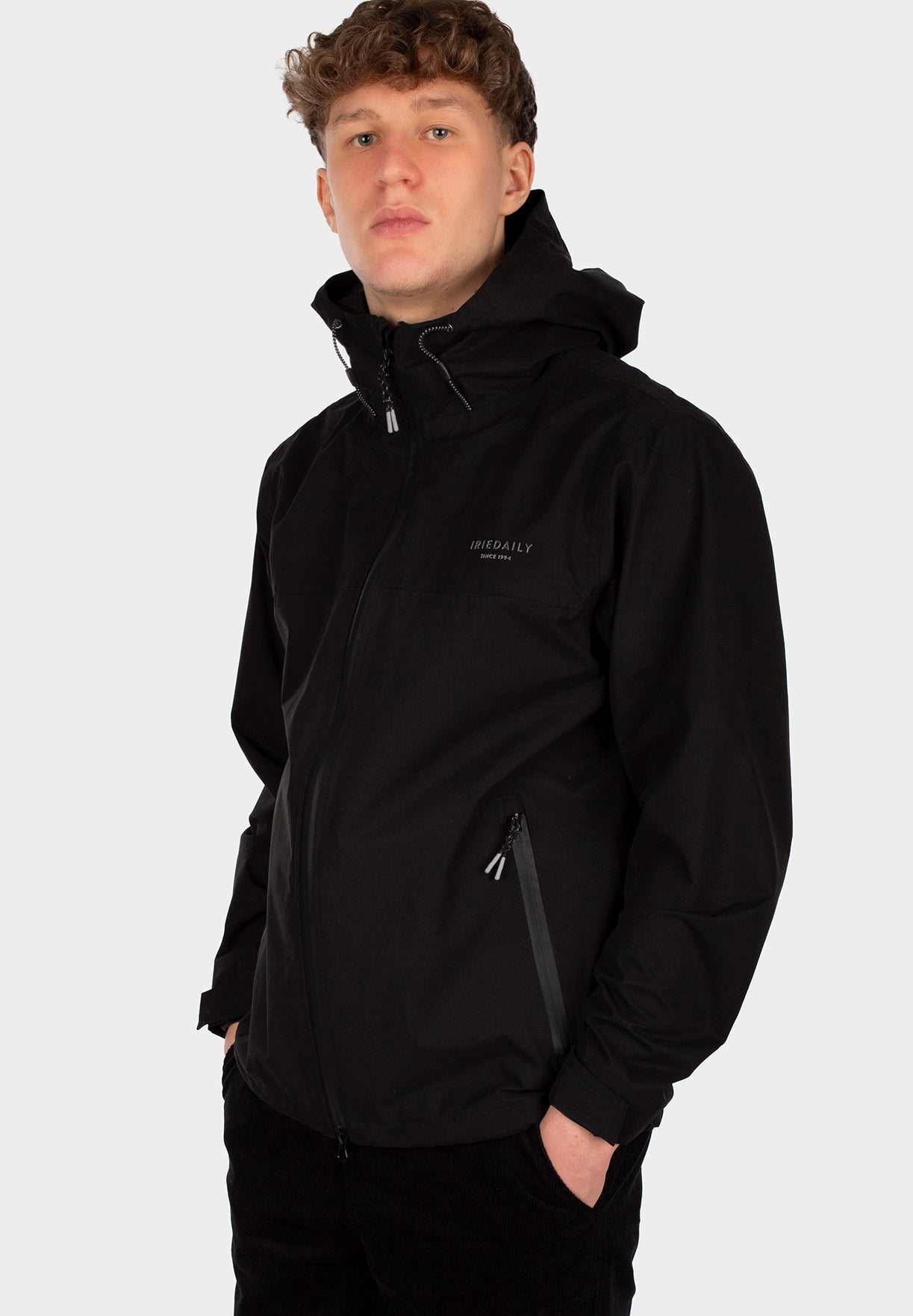 IRIEDAILY - Terance Anorak - Uni Black - BACKYARD