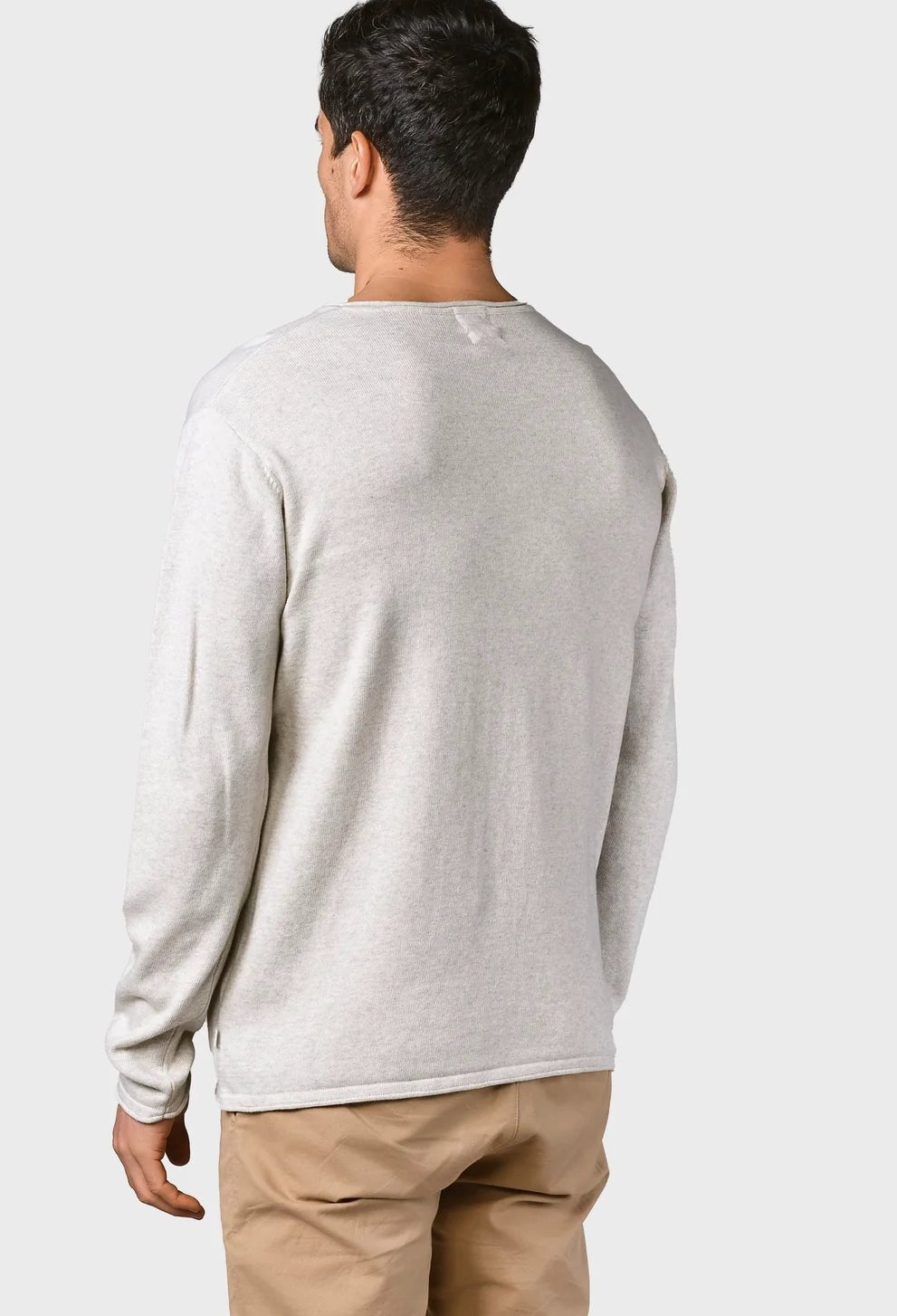 KLITMOLLER COLLECTIVE - Noah Knit - Cream Melange - BACKYARD