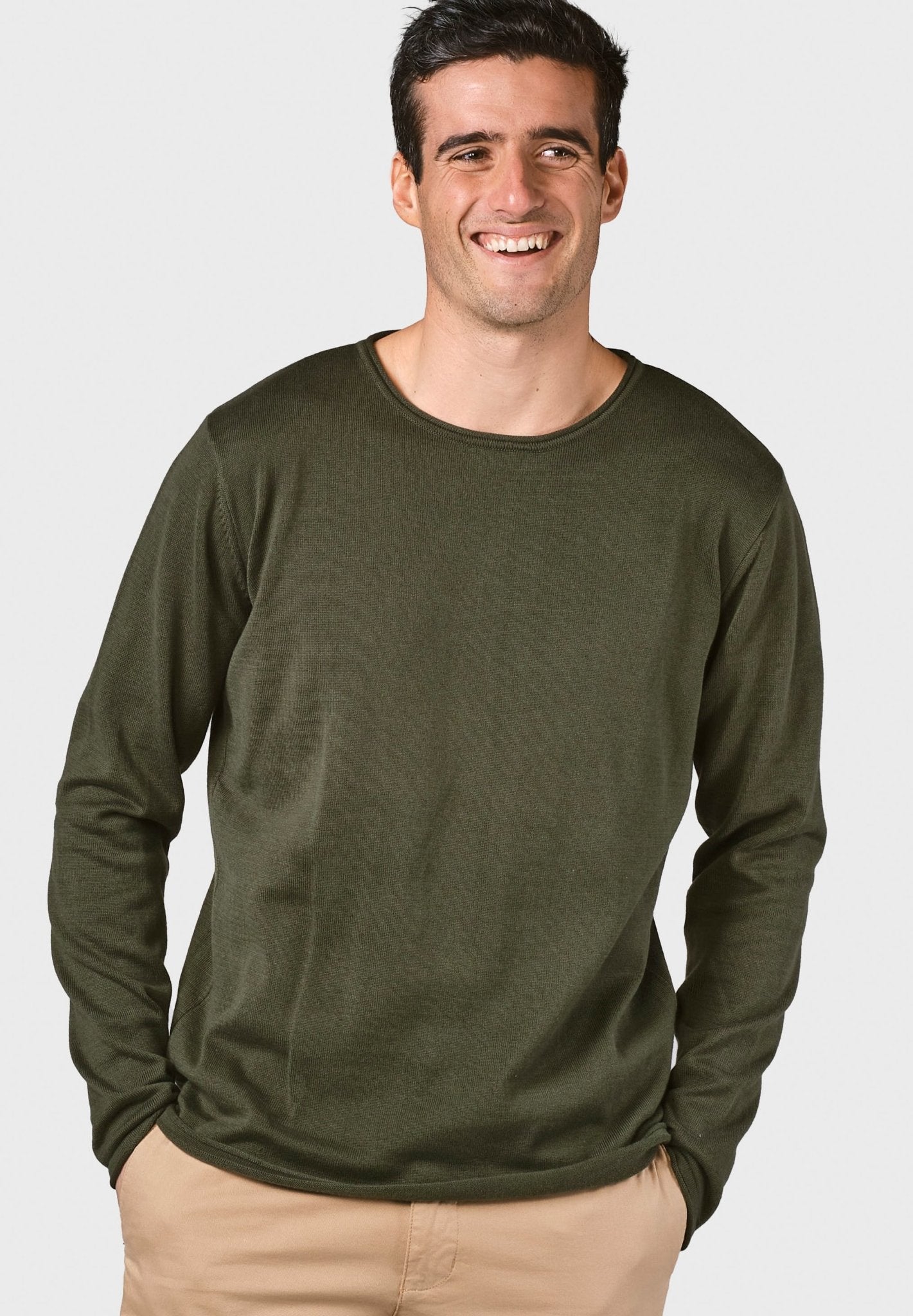 KLITMOLLER COLLECTIVE - Noah Knit - Olive - BACKYARD