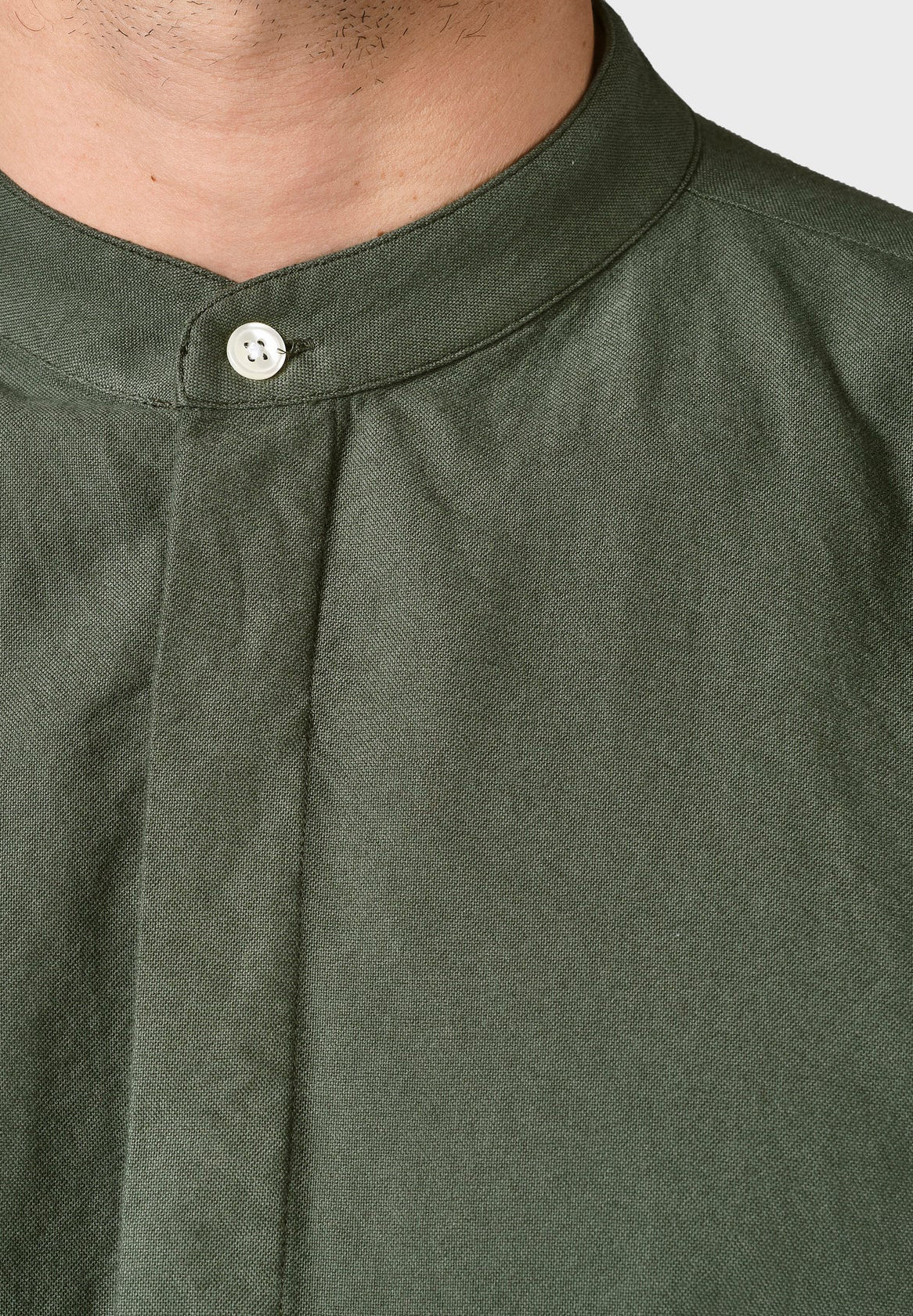 KLITMOLLER COLLECTIVE - Simon Shirt - Olive - BACKYARD