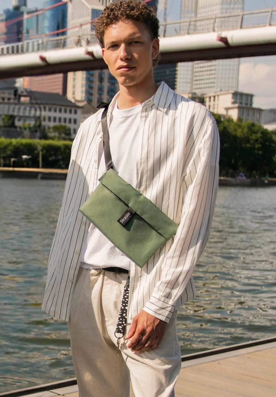 NOTABAG - Notabag Crossbody - Fern Green - BACKYARD