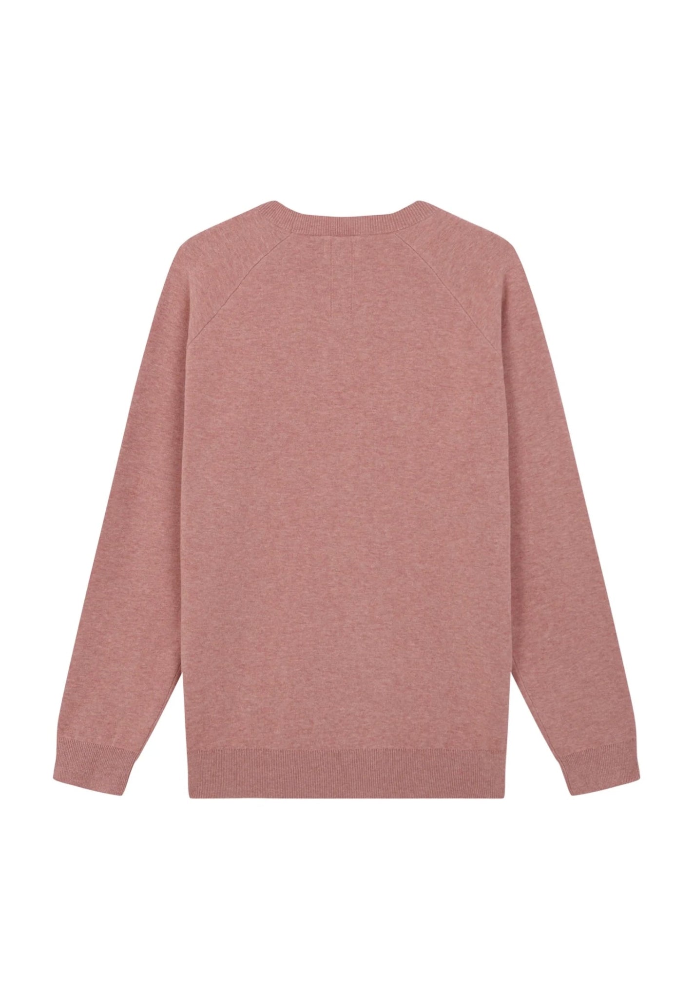 NOWADAYS - Signature Raglan Mouline Sweater - Ash Rose - BACKYARD